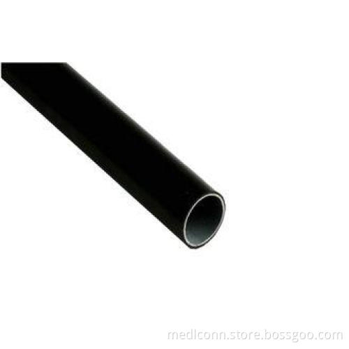 Black 28mm 20mm Anti - Static Plastic Coated Steel Pipe Wit